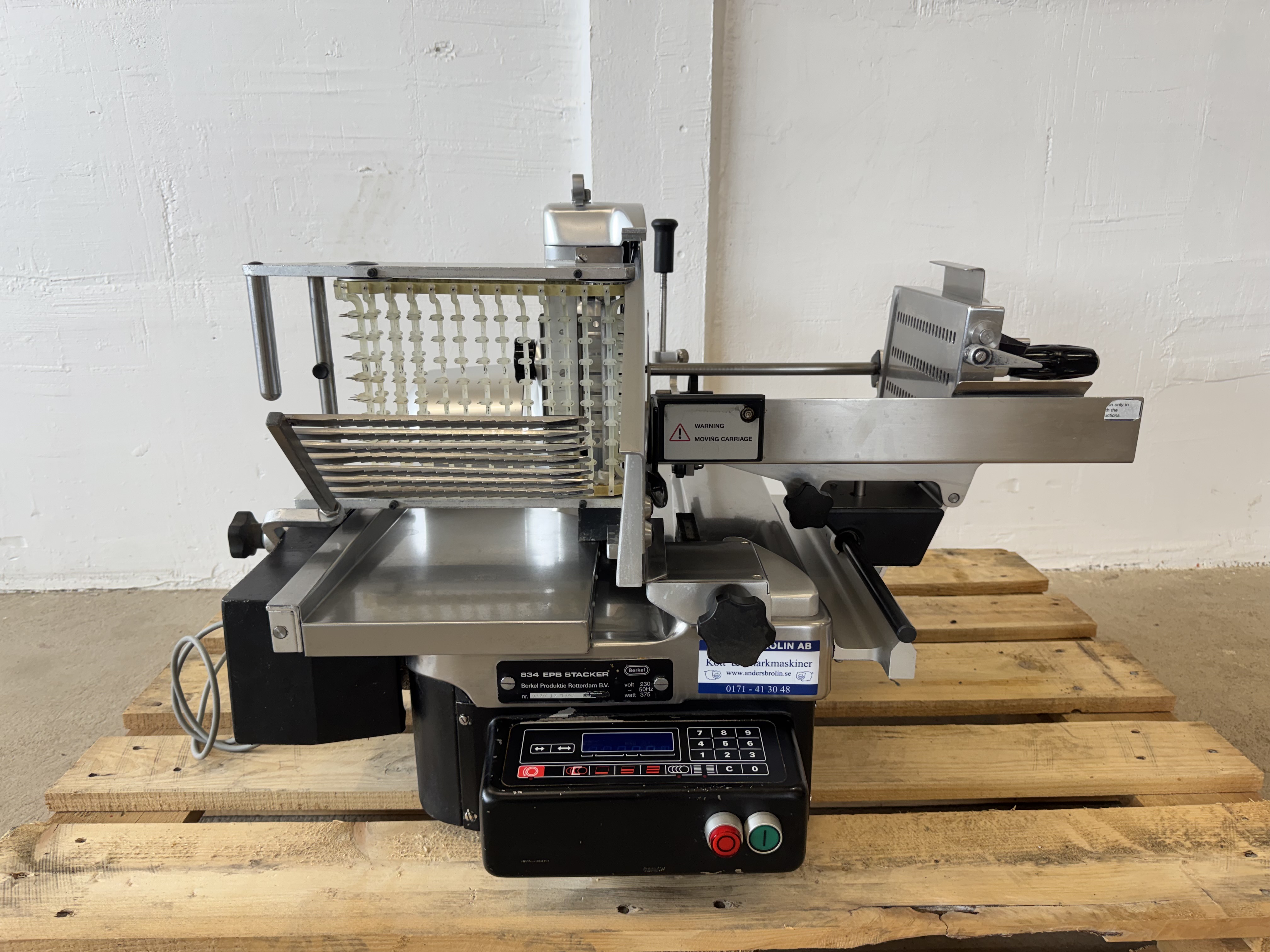 Used Skärmaskin Berkel 834 EPB Stacker #2899