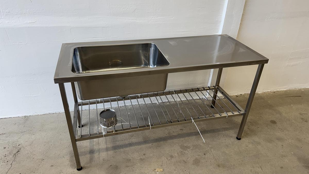 Used Diskbänk 160x65cm