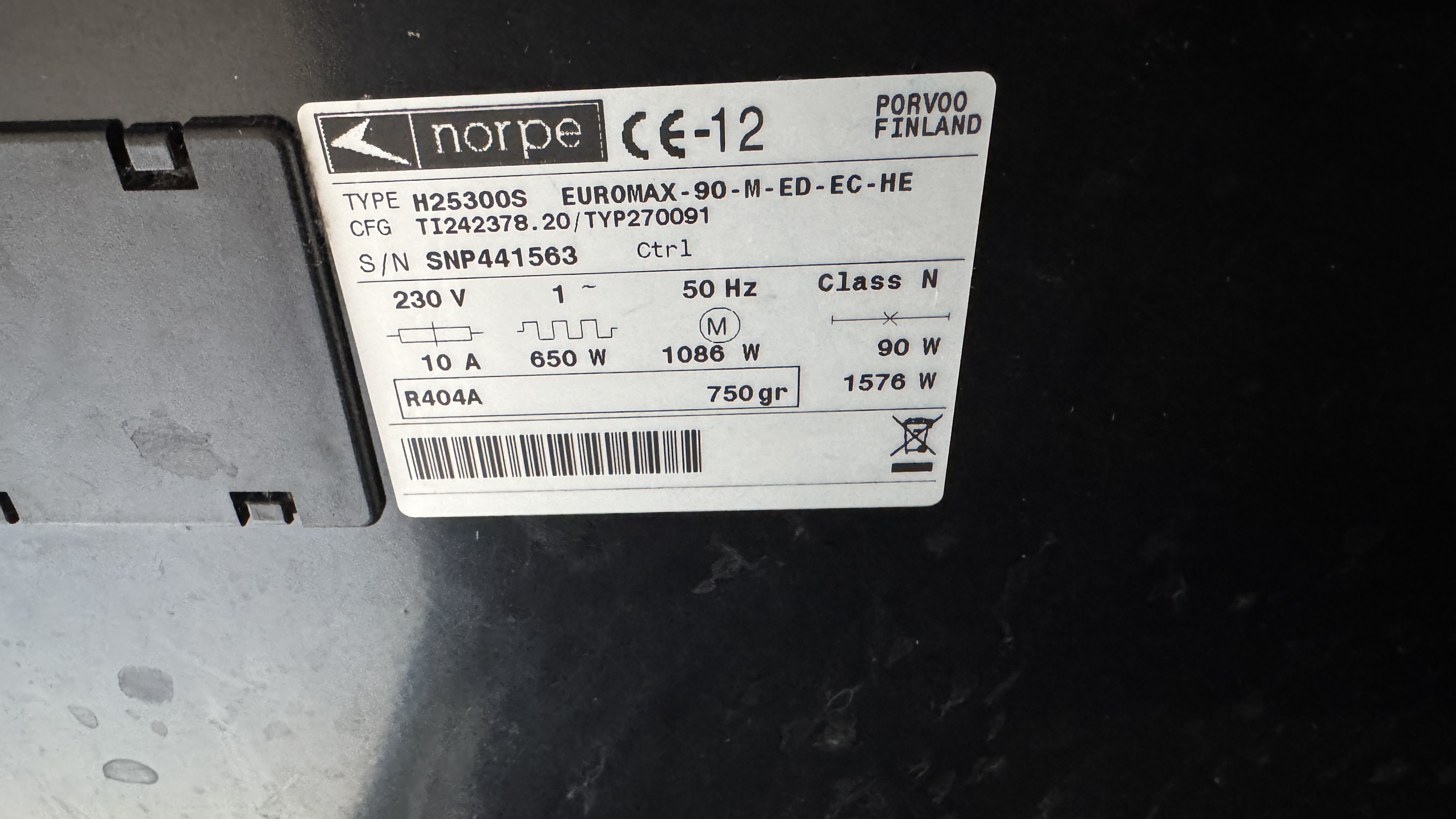 Used Kyldisk Norpe Euromax-90 #2694