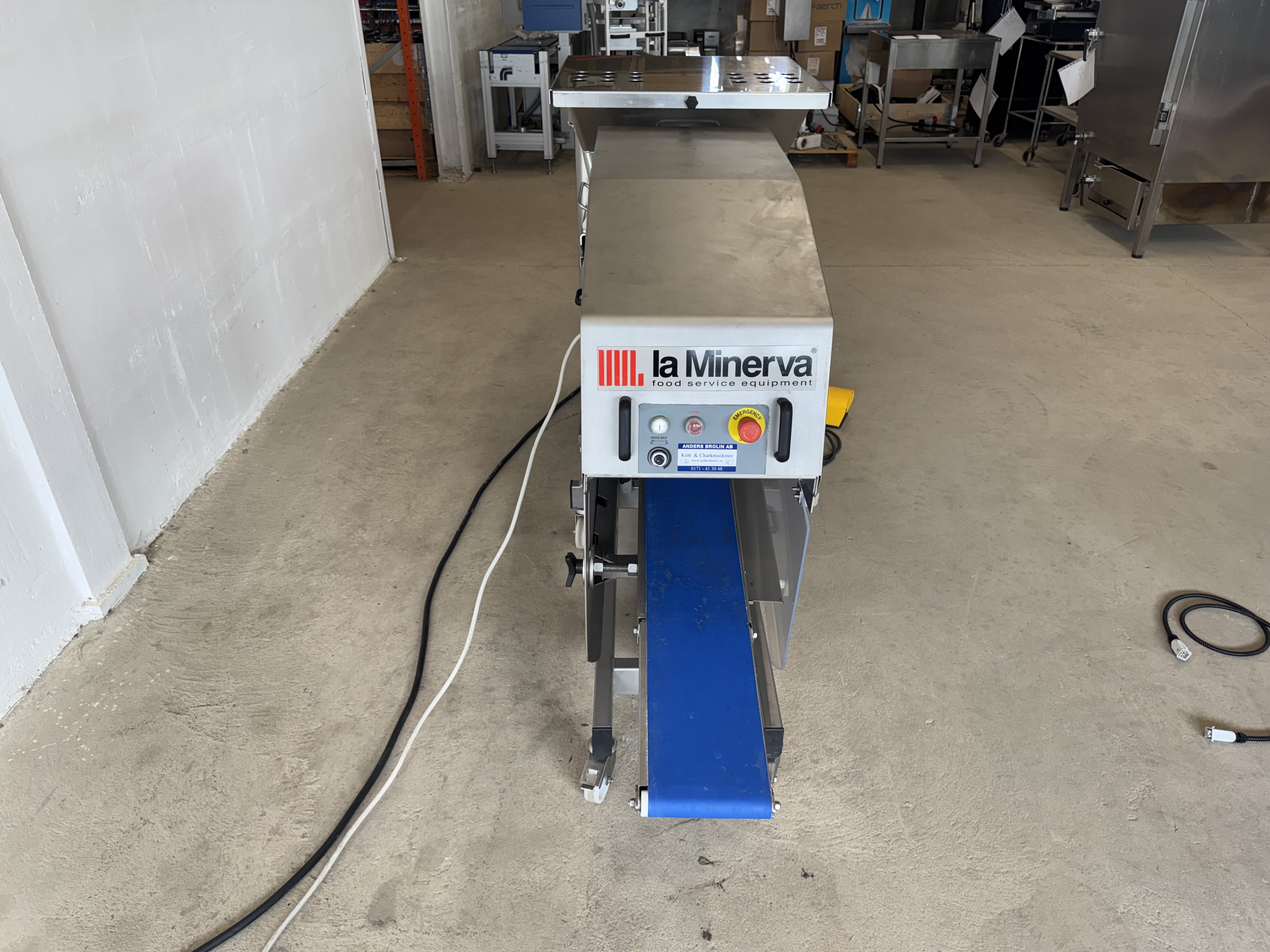 Used Kylkvarn med portionerare La Minerva C7E700R & MPM 500 #2946