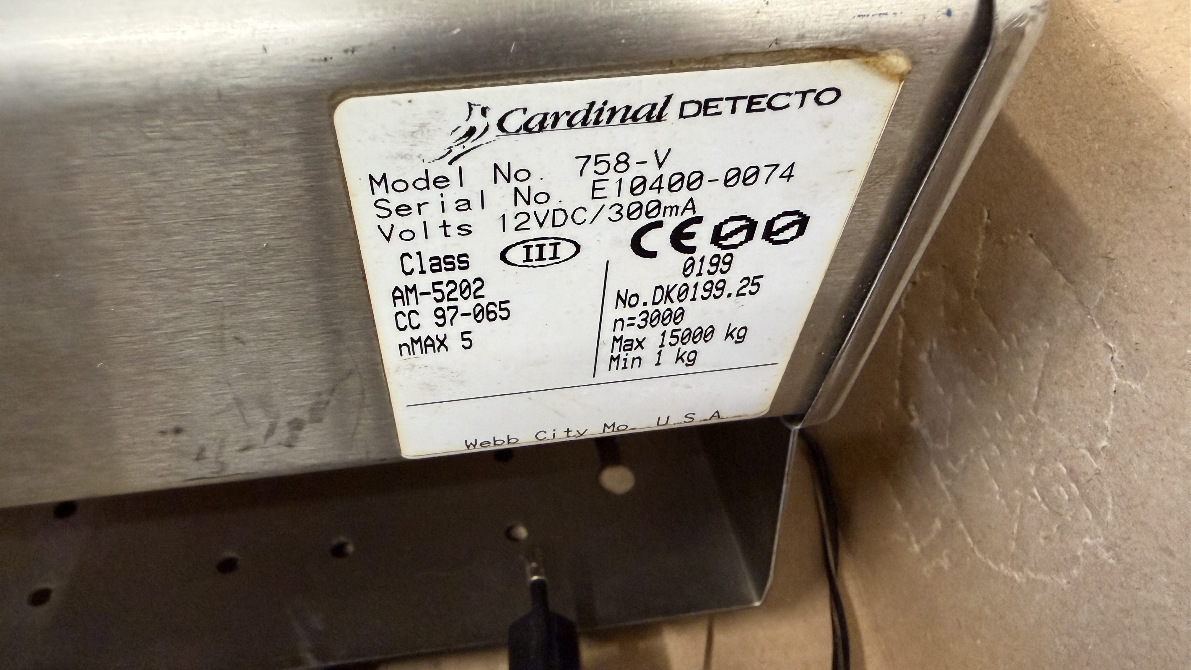 Used Pallvåg Cardinal 1500kg #2732