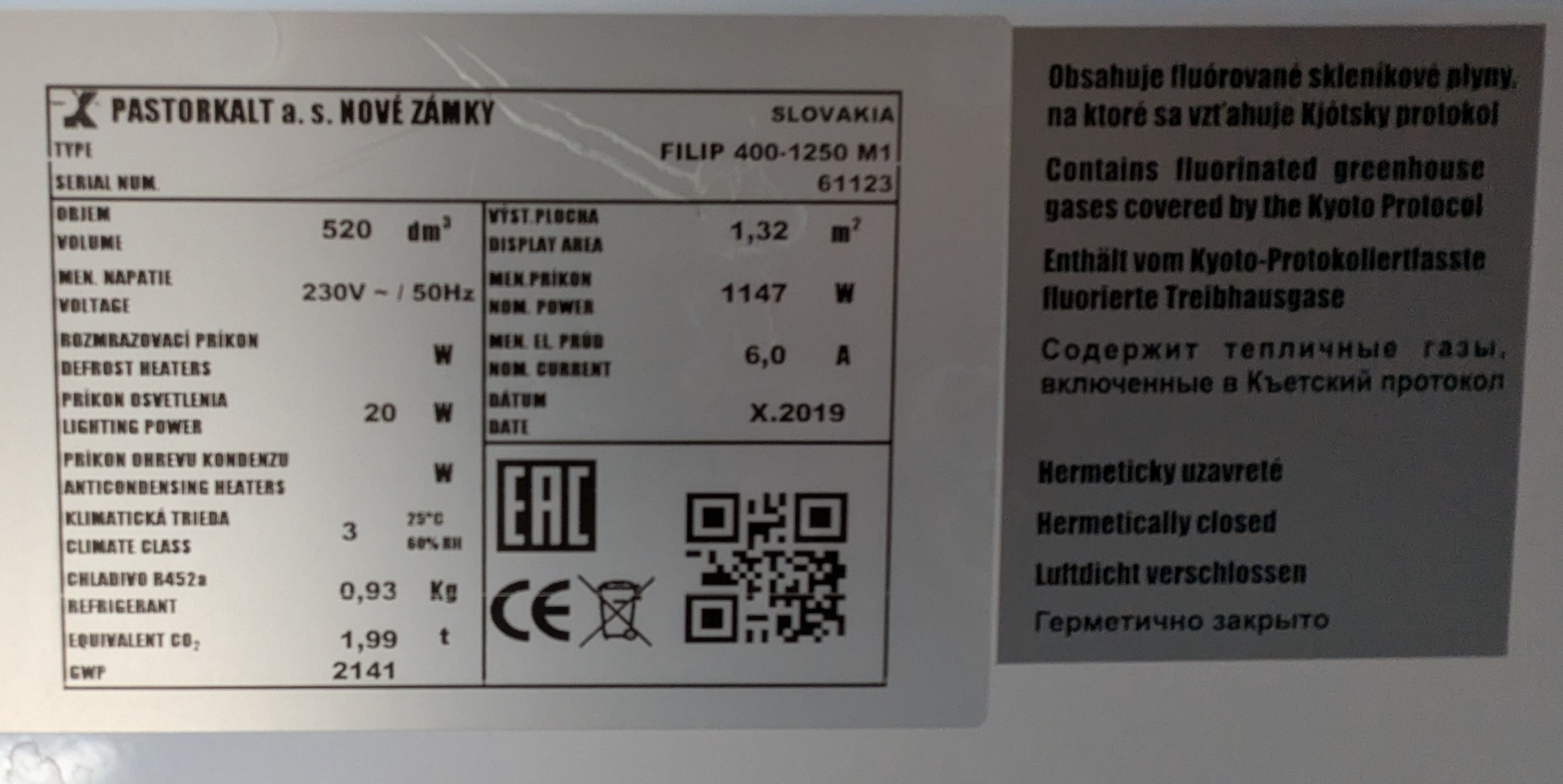 Used Kyl Pastorkalt -2019 #10640