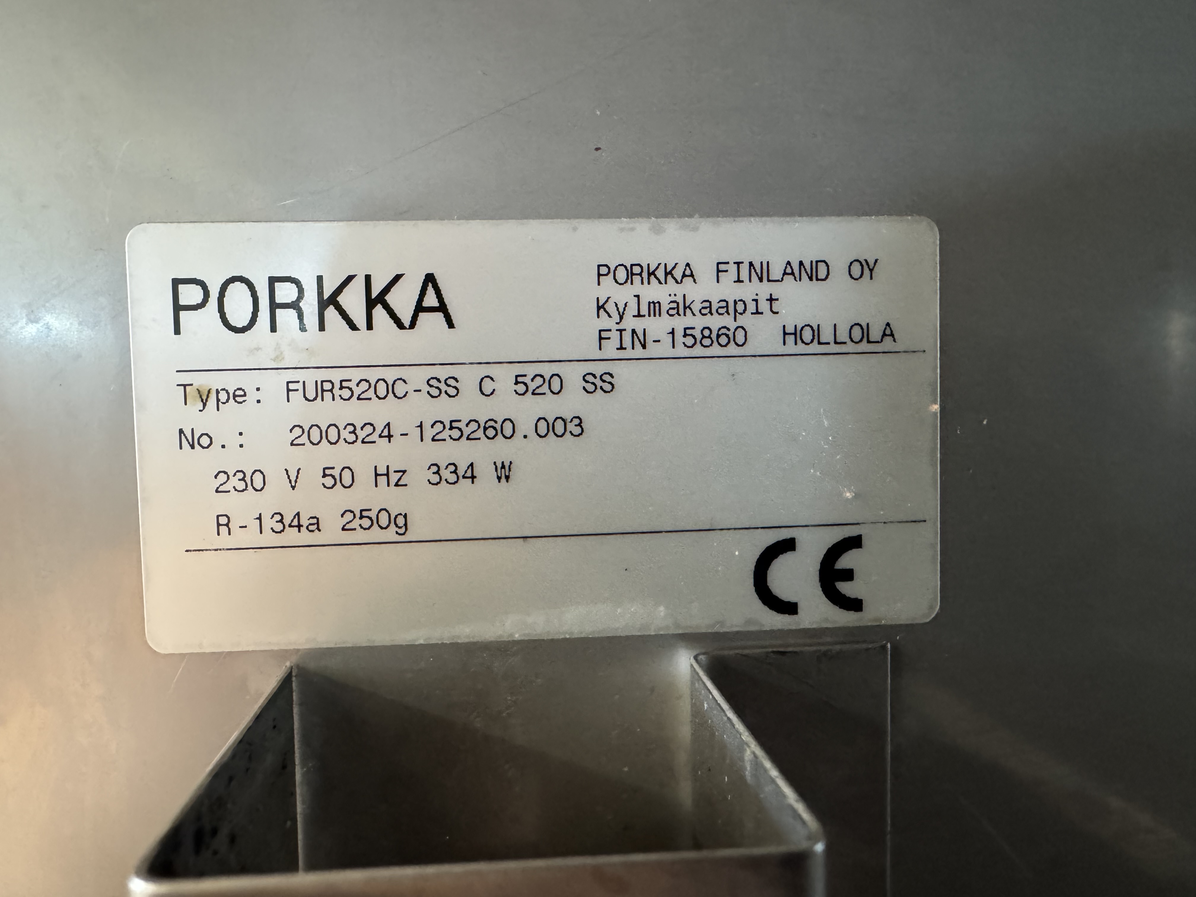 Used Kylskåp Porkka C520 #2892