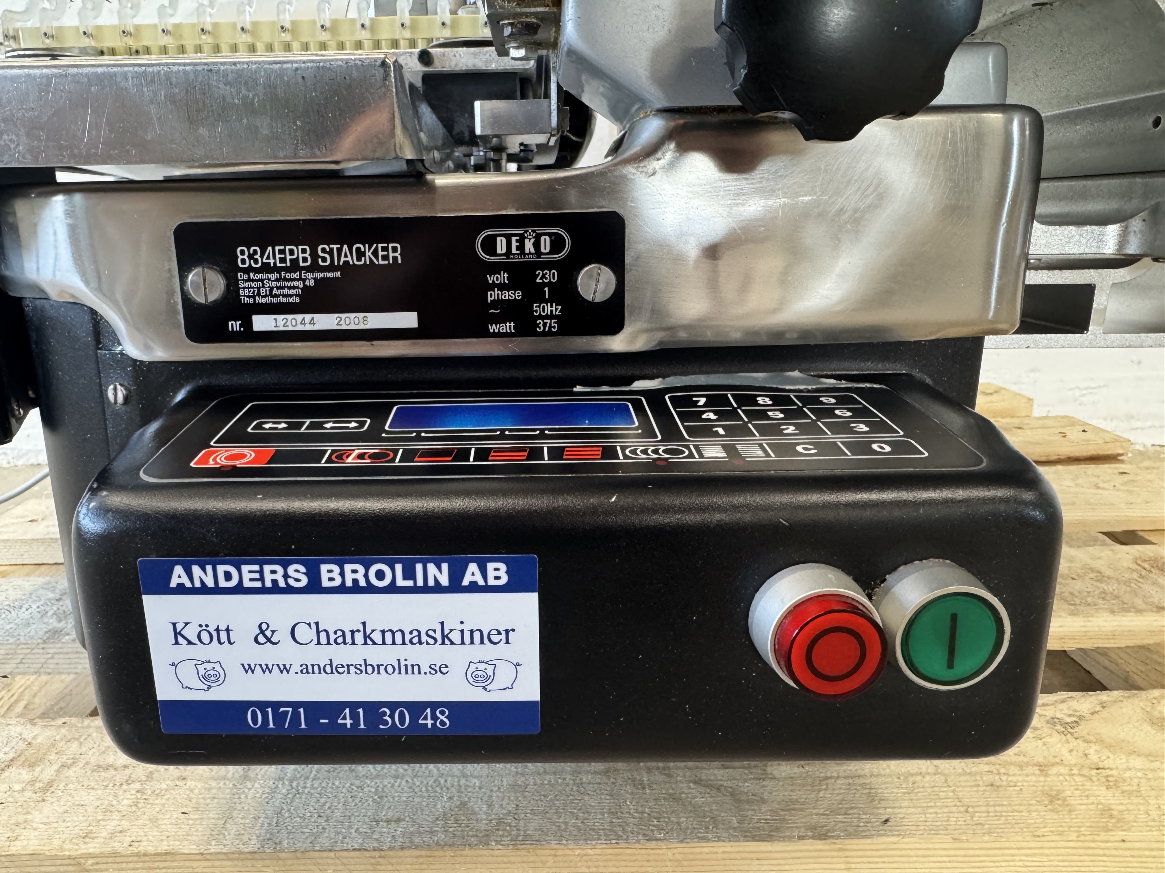 Used Skärmaskin Berkel 834EPB Stacker #2954