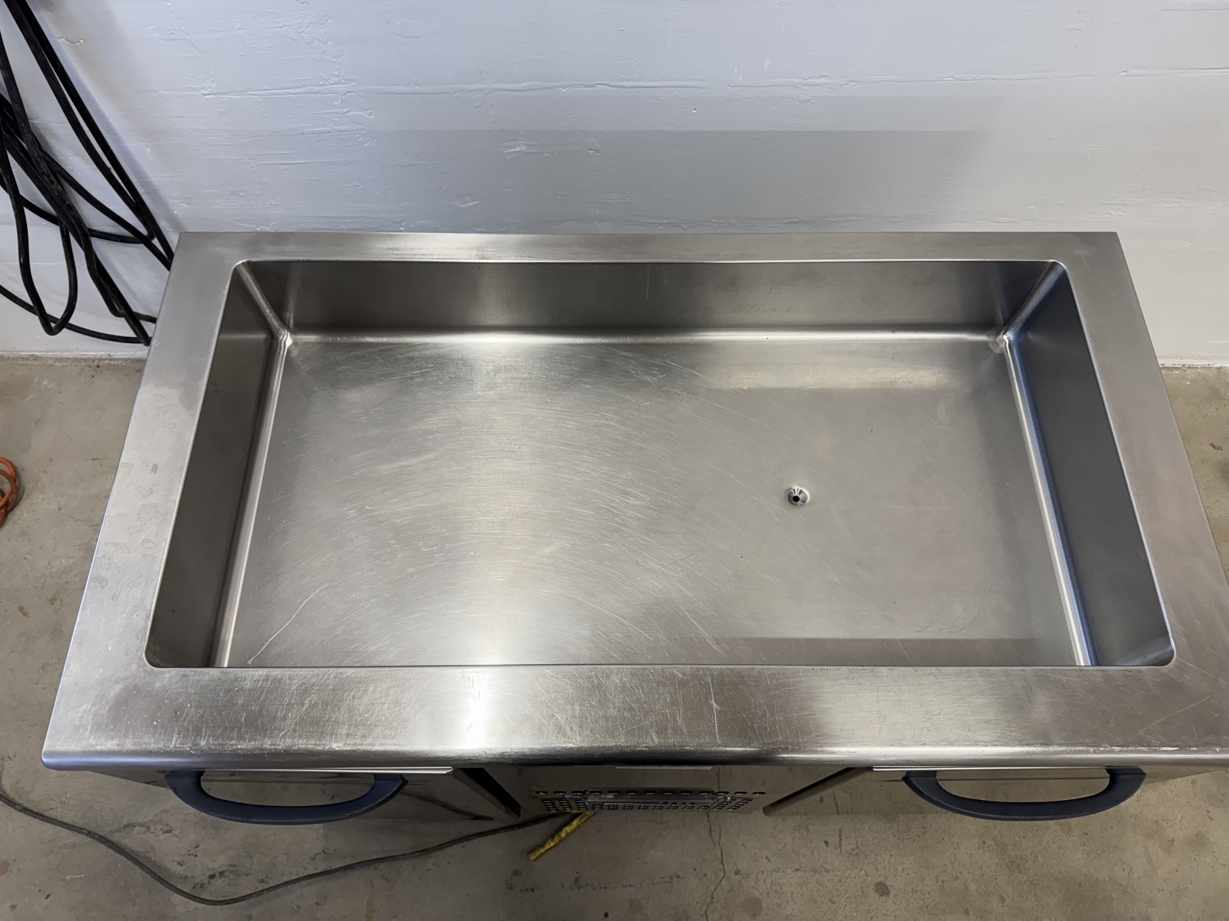 Used Metos kylbänk med tövattenavlopp #2819