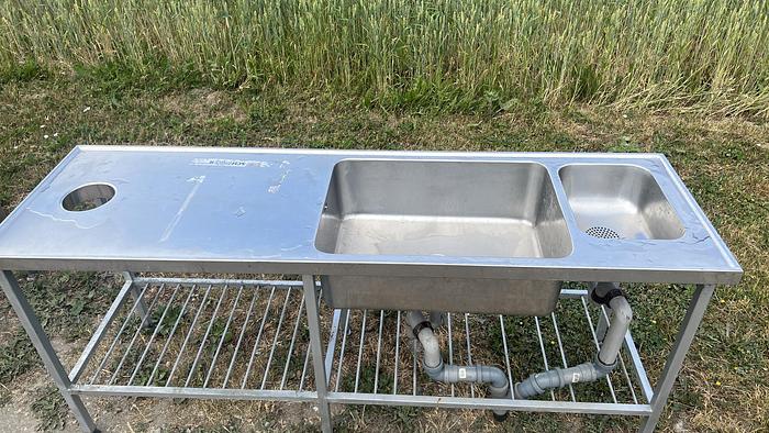 Used Diskbänk 200x60cm