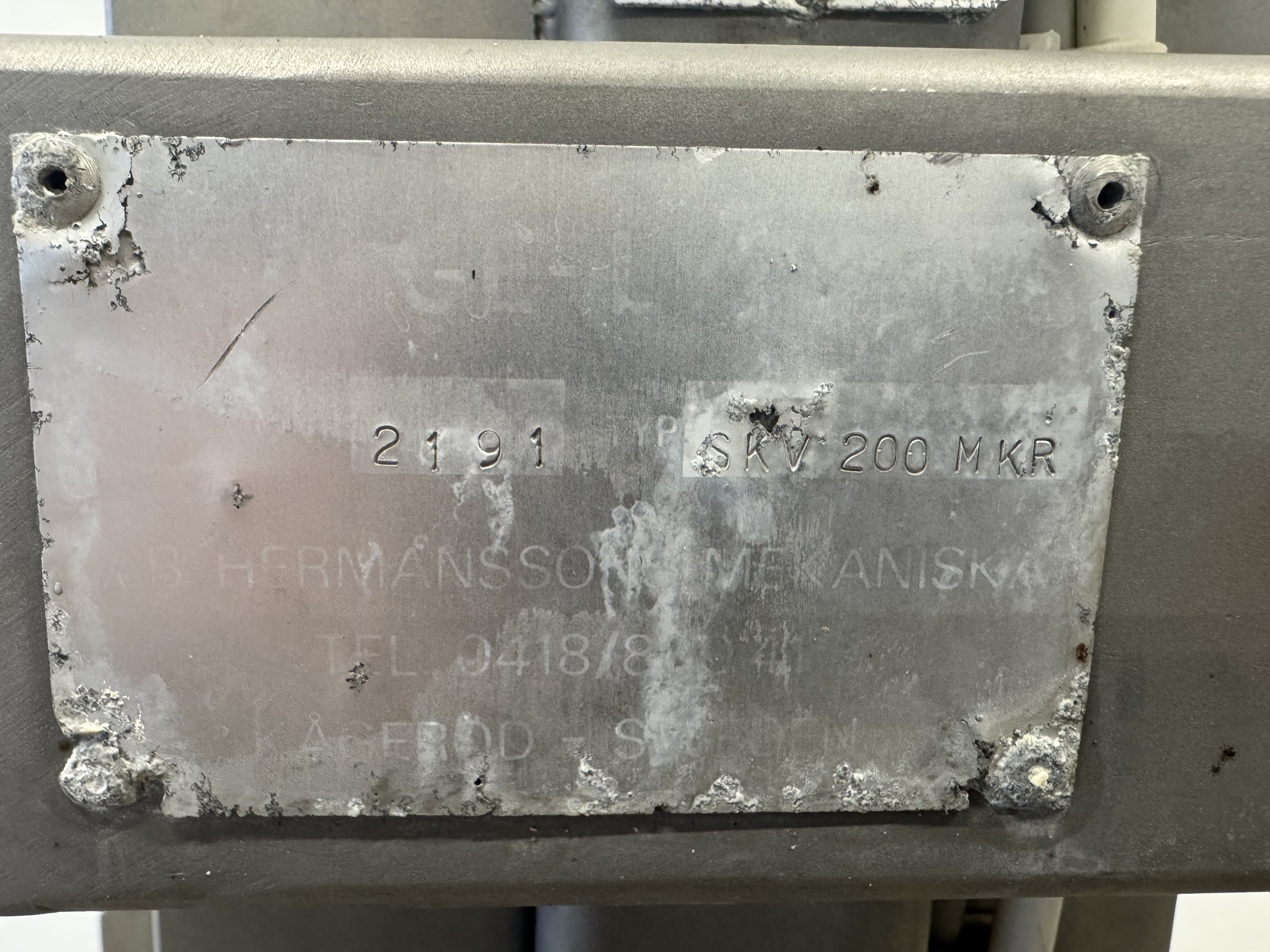 Used KÅ-GE Lyften. SKV200 MKR #2801