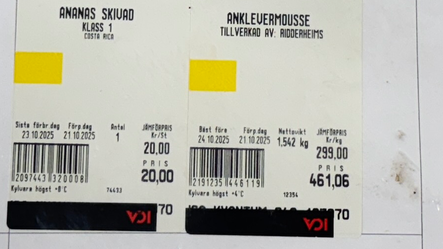 Used Etikettvåg Bizerba SC 800 #2714