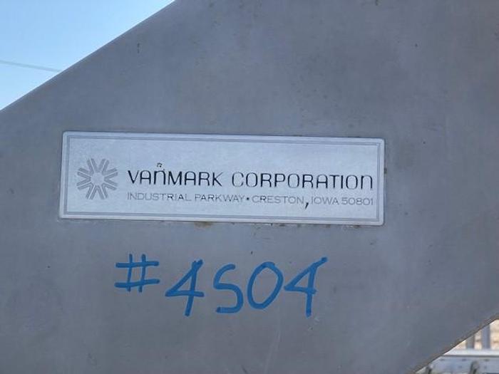 Used Van Mark 10' Long x 18" Wide Stainless Steel Incline Wash Conveyor