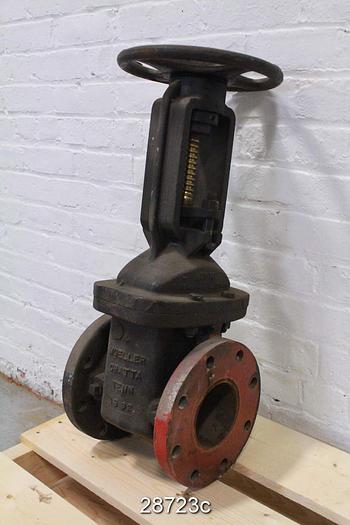 Used Mueller 4" Outside Stem And Yoke #28723