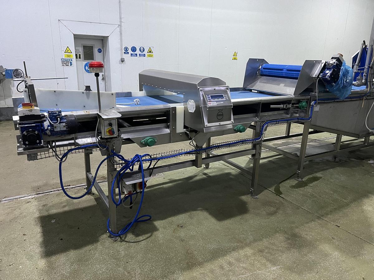 Used Continuous Potato Peeling Line