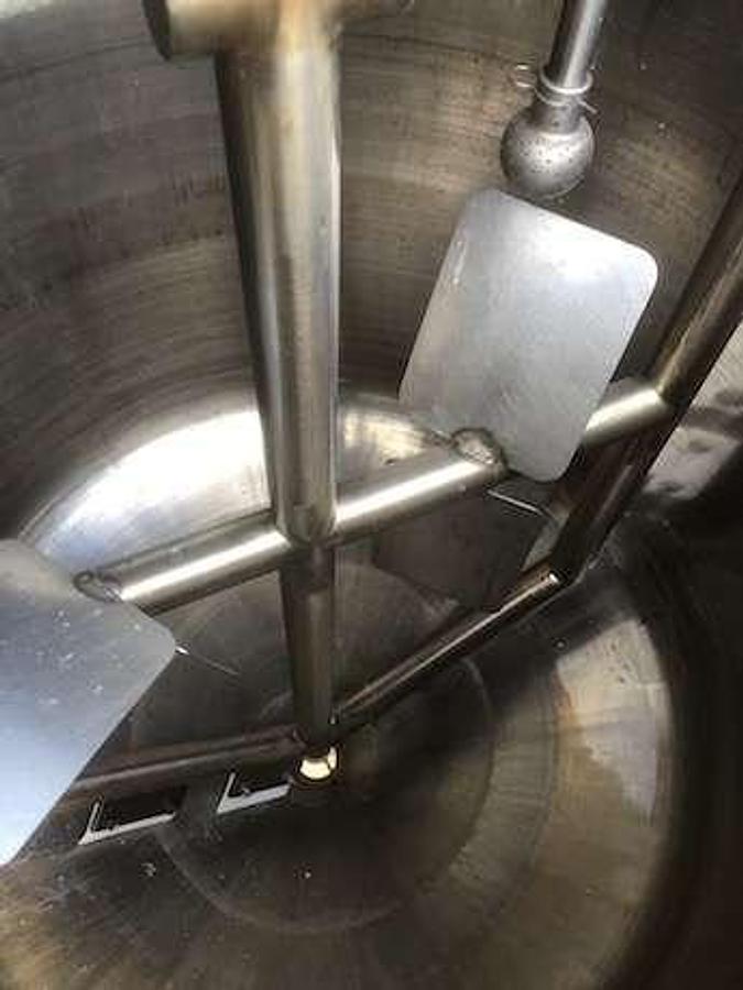 Used Jacketed Mixing Tank
