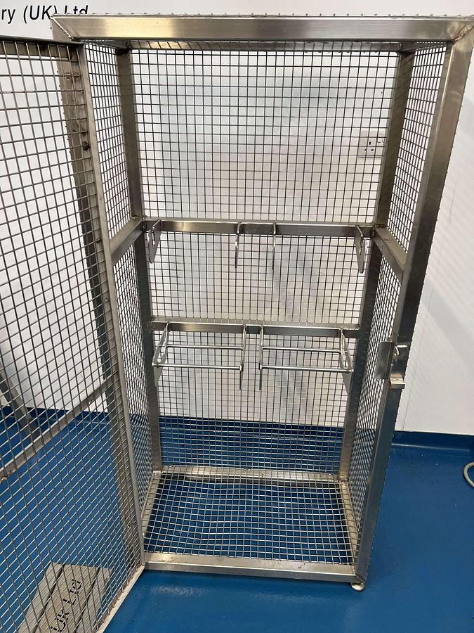 Used Stainless Steel Storage Cage