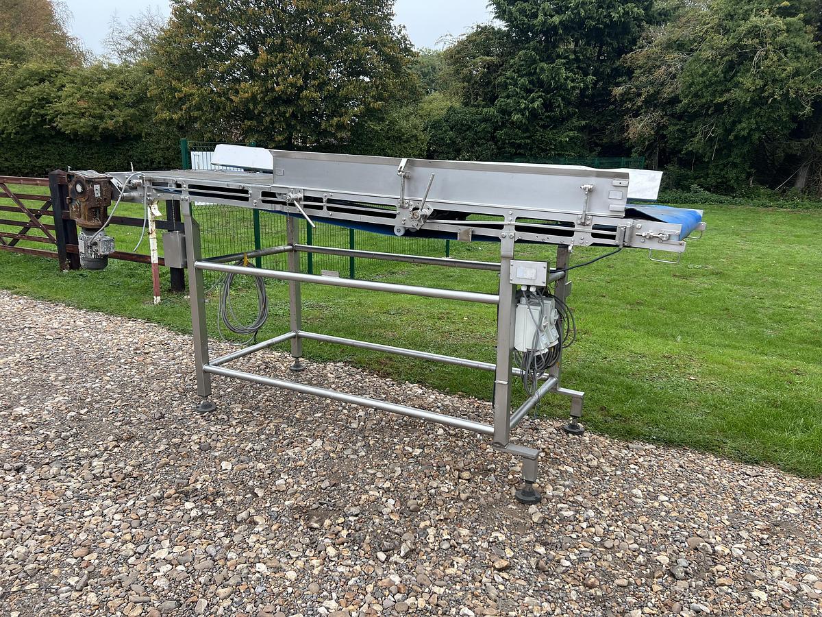Used Flat belt Conveyor