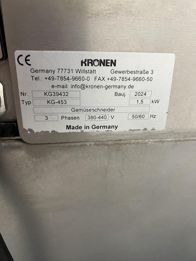 Used Used Kronen KG 453