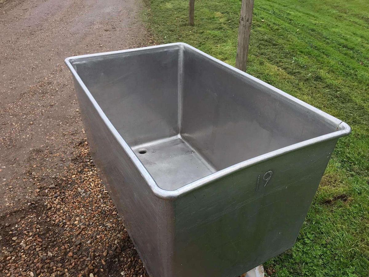 Used Stainless Steel Euro Bins