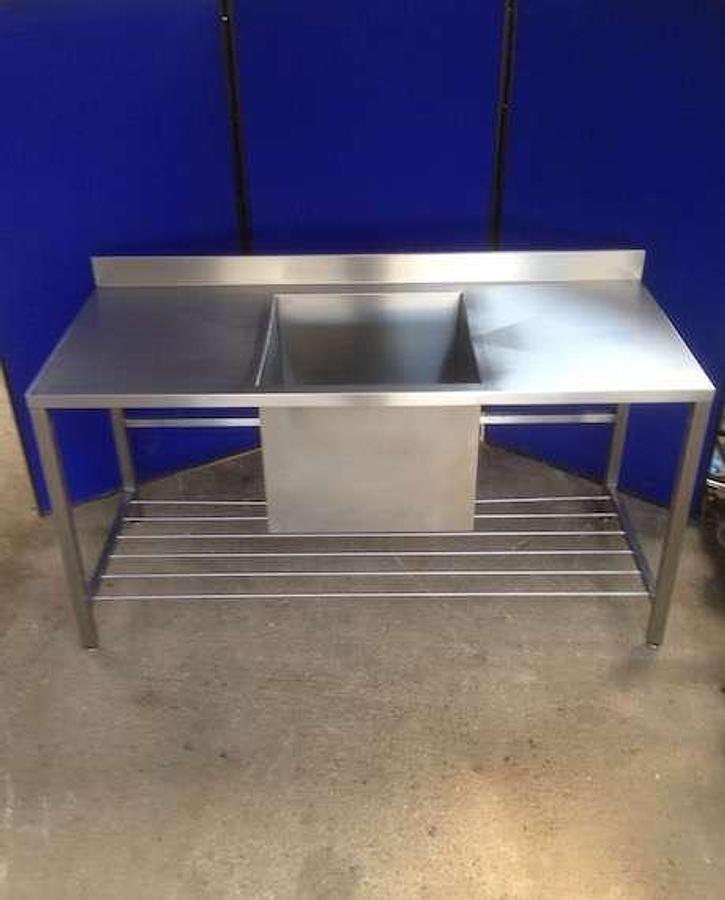 Used Stainless Steel Sink made to order