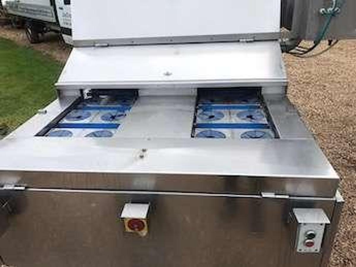 Used Pepper Top and Tail Machine