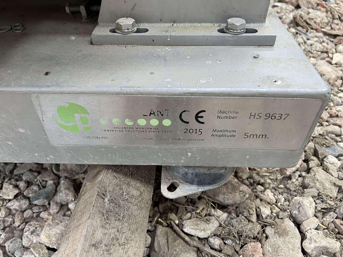Used Cox and Plant Vibratory Conveyors