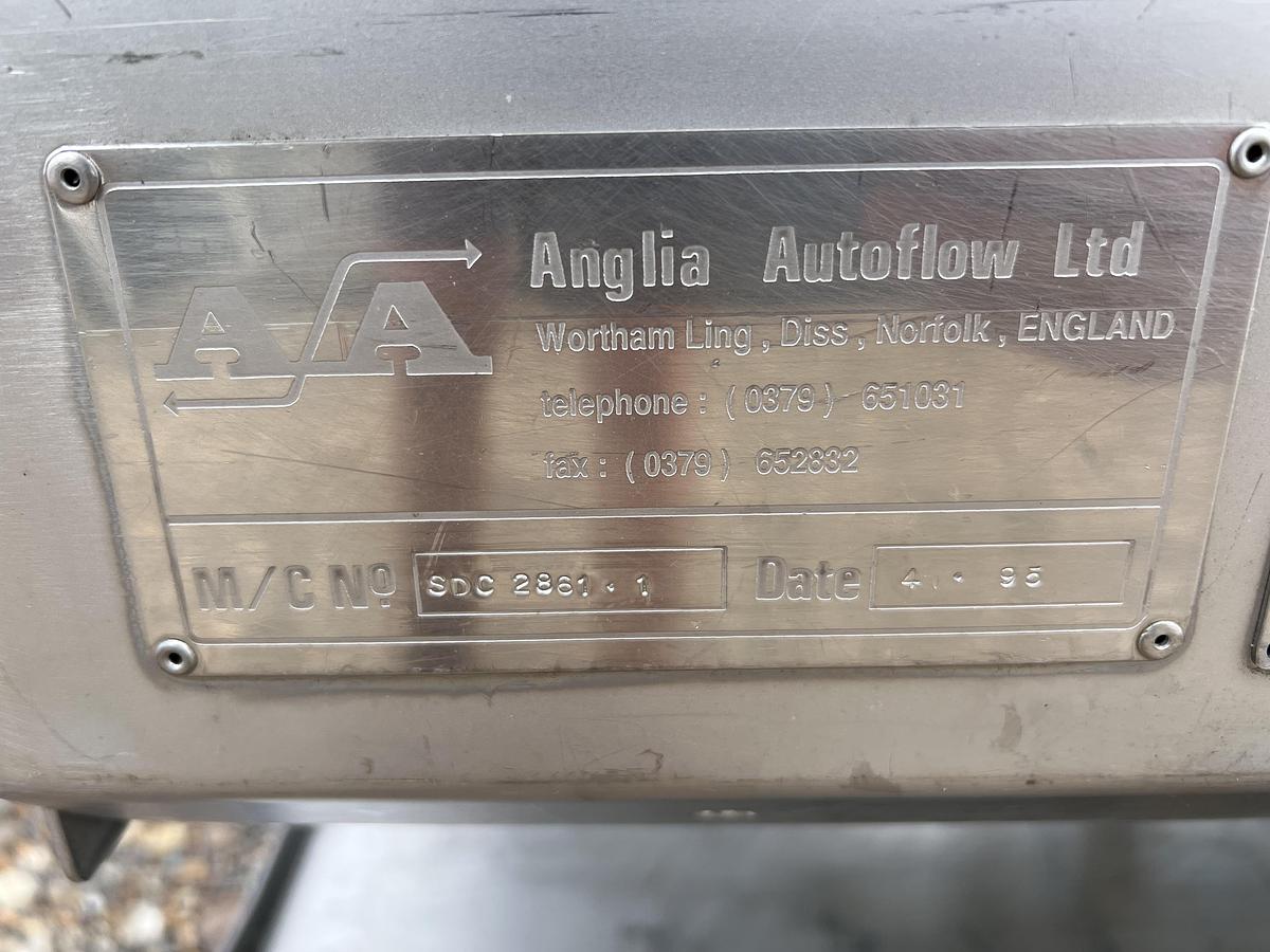 Used 1995 Anglia Autoflow Sanitising tunnel