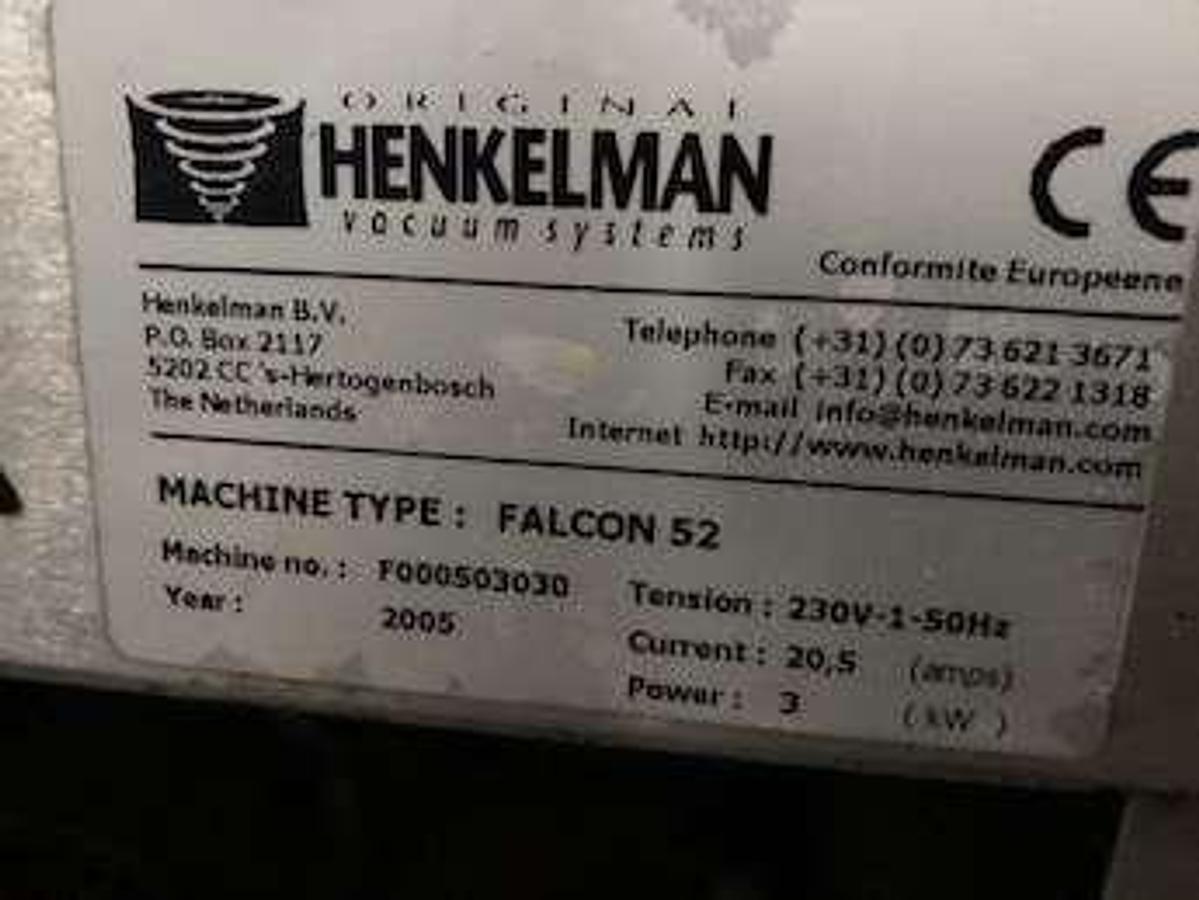Used Henkelman Falcon Vacuum Packer