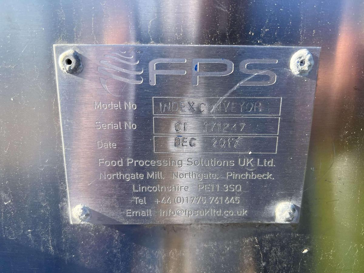 Used Second Hand Indexing Conveyor