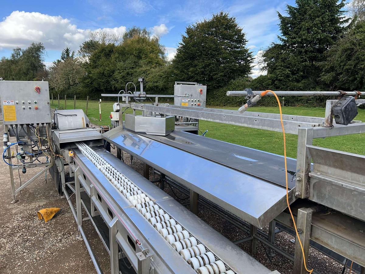 Used Hughes Sweetcorn Cutting Line