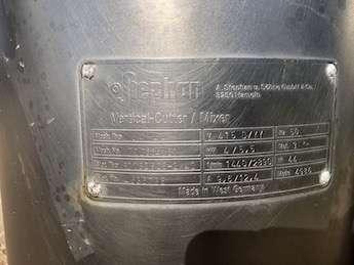 Used Stephan Vertical Cutter Mixer