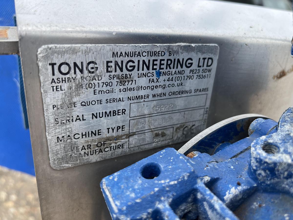 Used 2014 Tong Engineering Roller inspection table