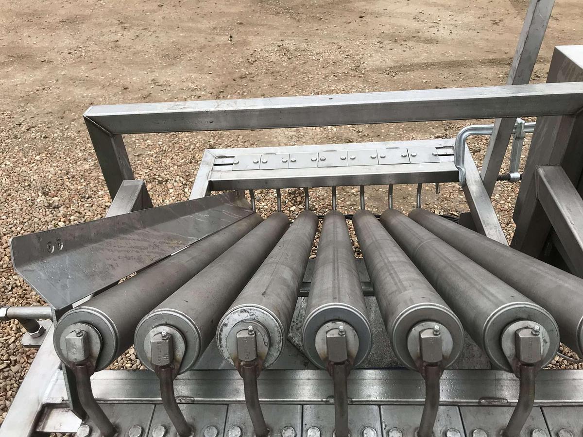 Used Stainless Steel Power Rollers