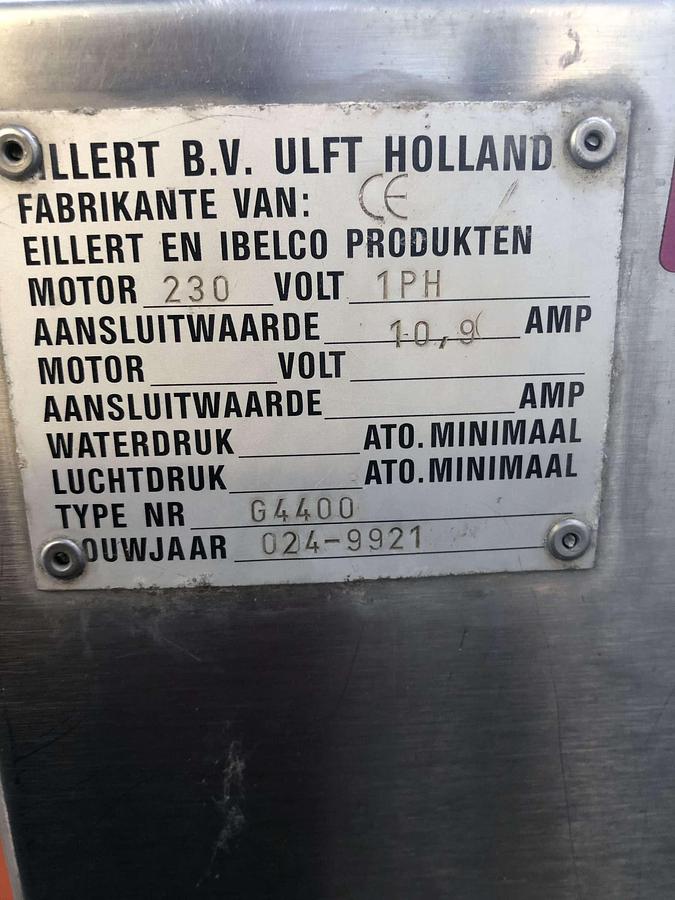 Used Used Eillert G-4400 Slicer