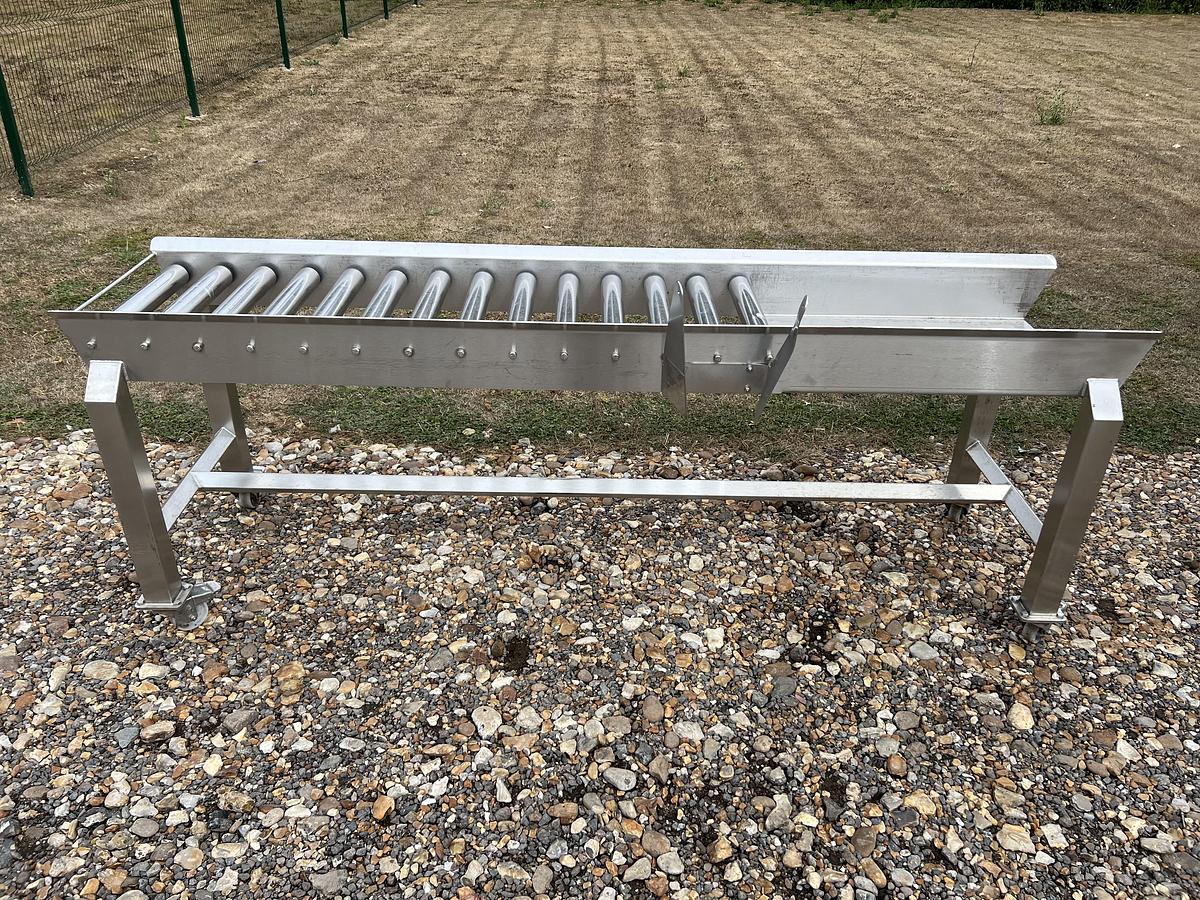 Used DC Norris Roller conveyor