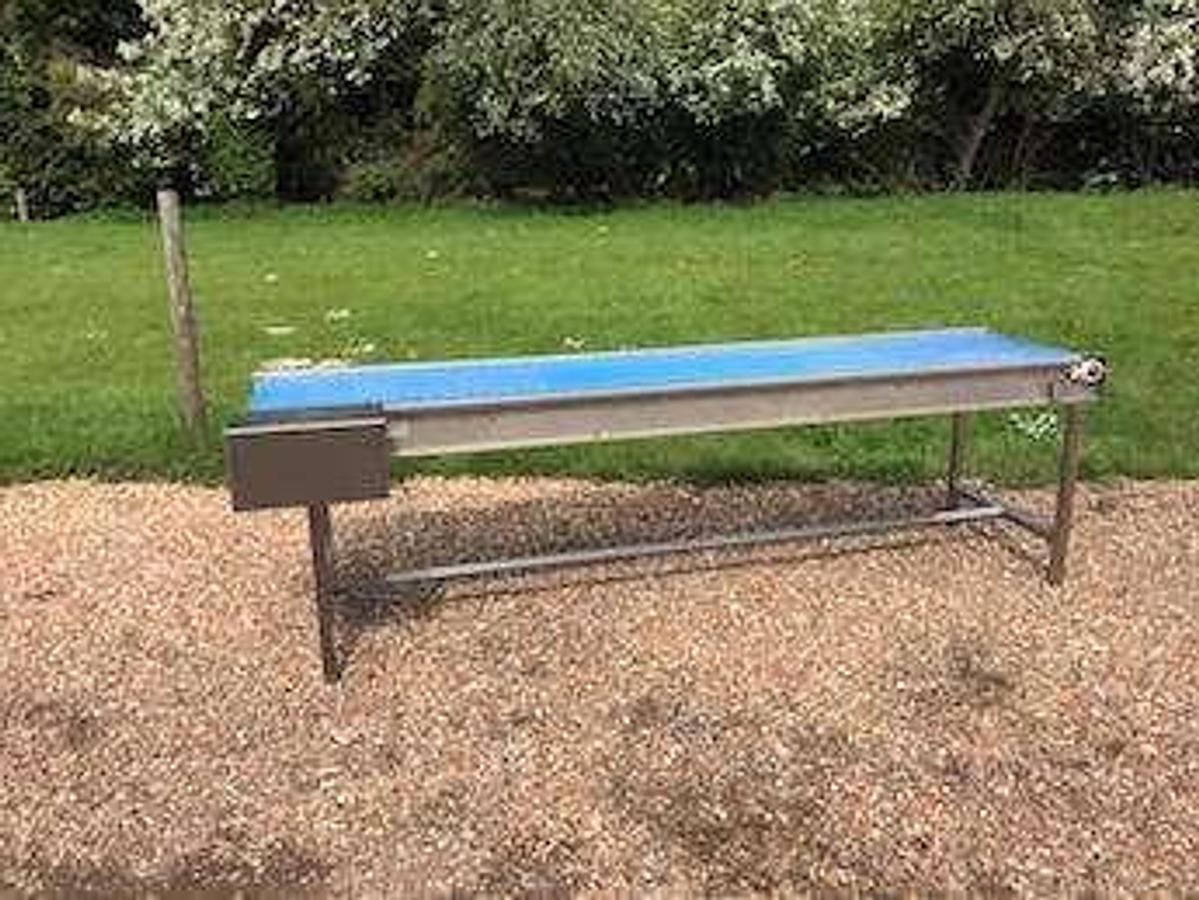 Used Used Flat Bed Conveyor