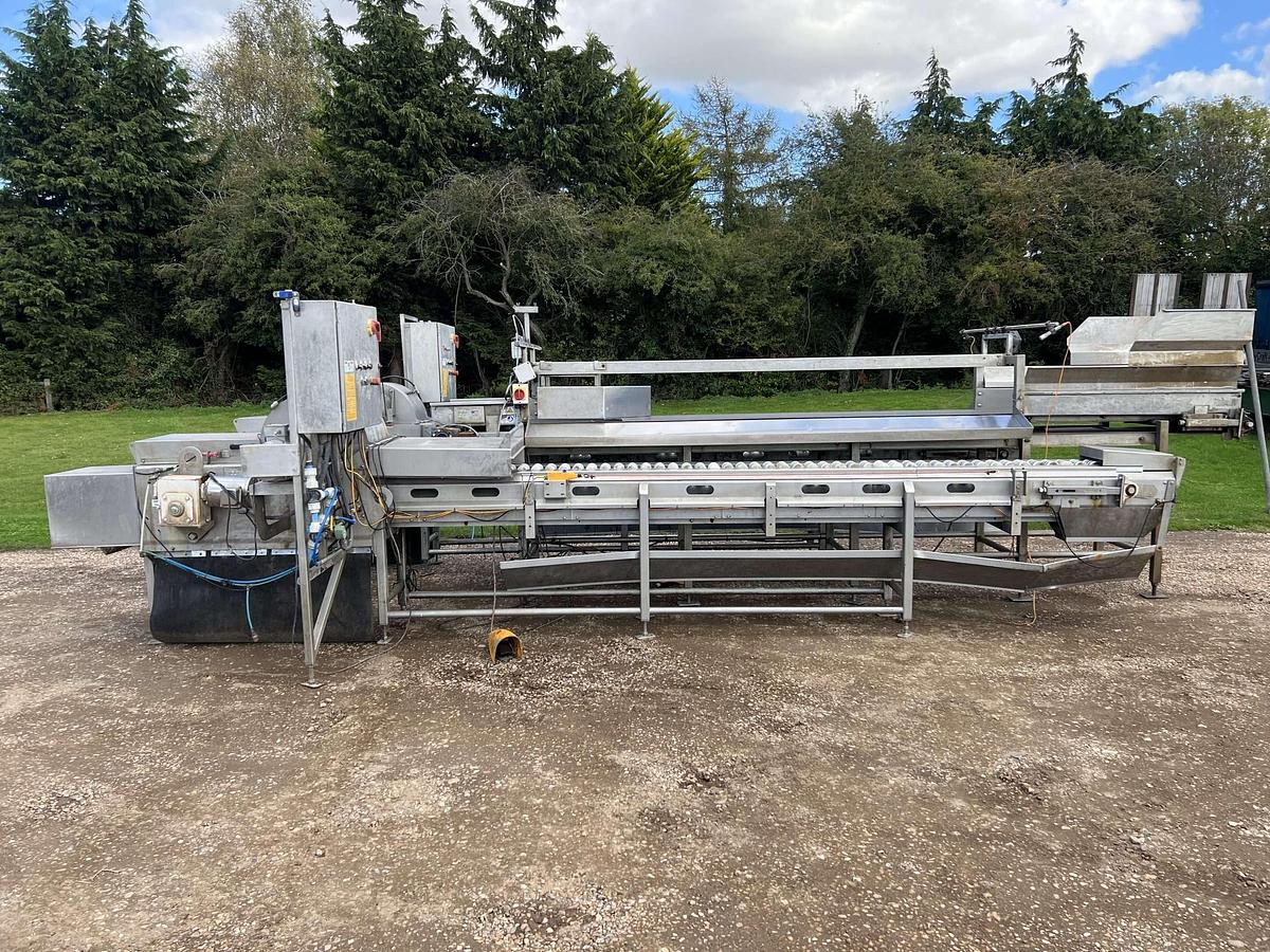 Used Hughes Sweetcorn Cutting Line