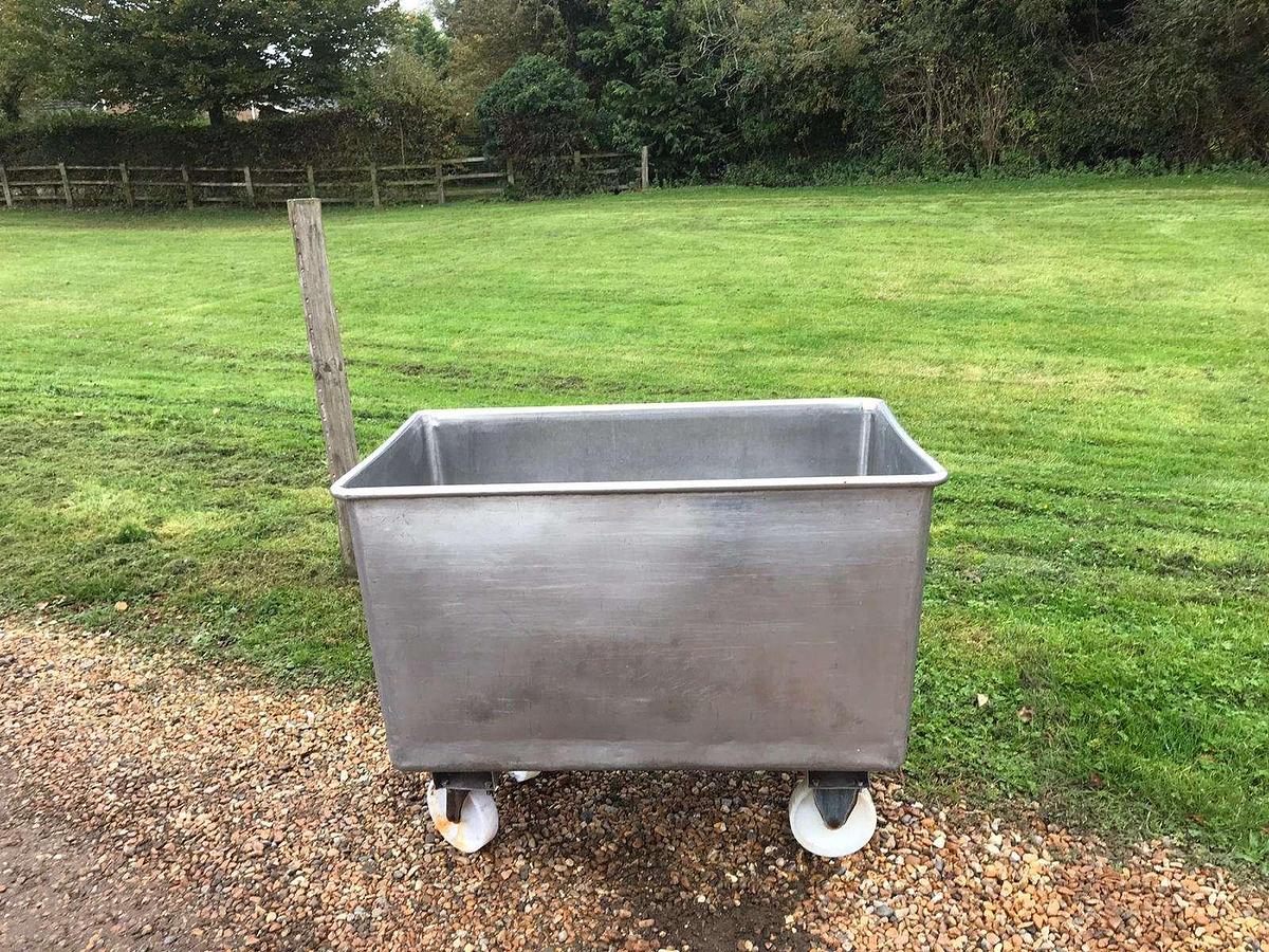 Used Stainless Steel Euro Bins