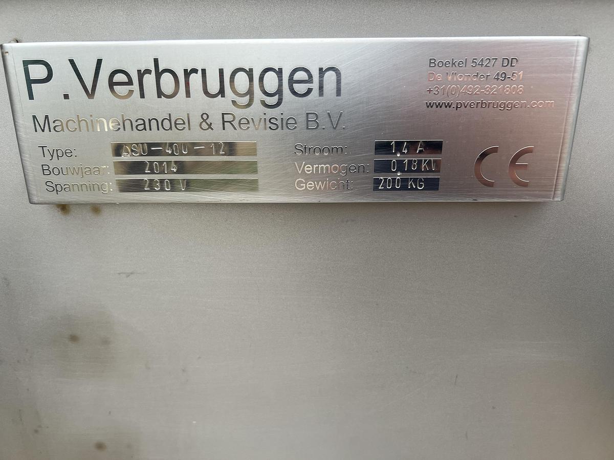Used 2014 P.Verbruggen ASU-400-12
