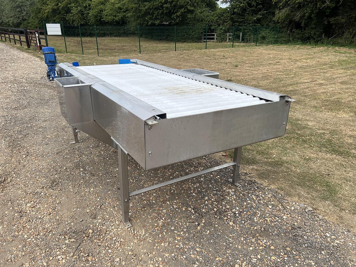 Used 2014 Tong Engineering Roller inspection table