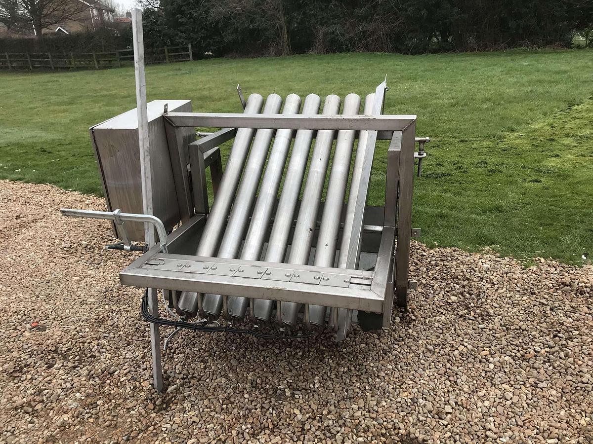 Used Stainless Steel Power Rollers