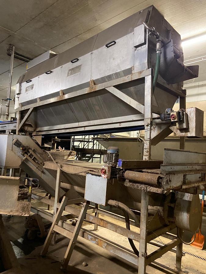 Used Tong Continuous Barrel Washer