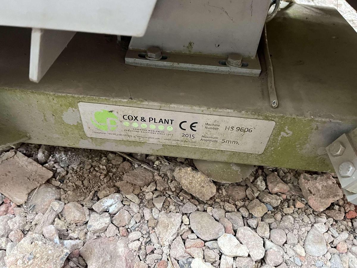 Used Cox and Plant Vibratory Conveyors