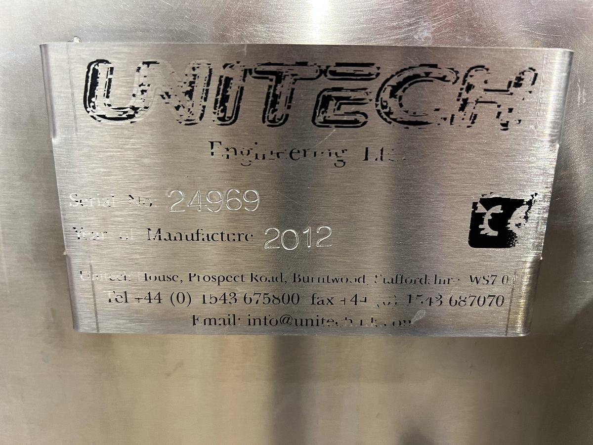 Used Used Unitech Sanitising Tunnel
