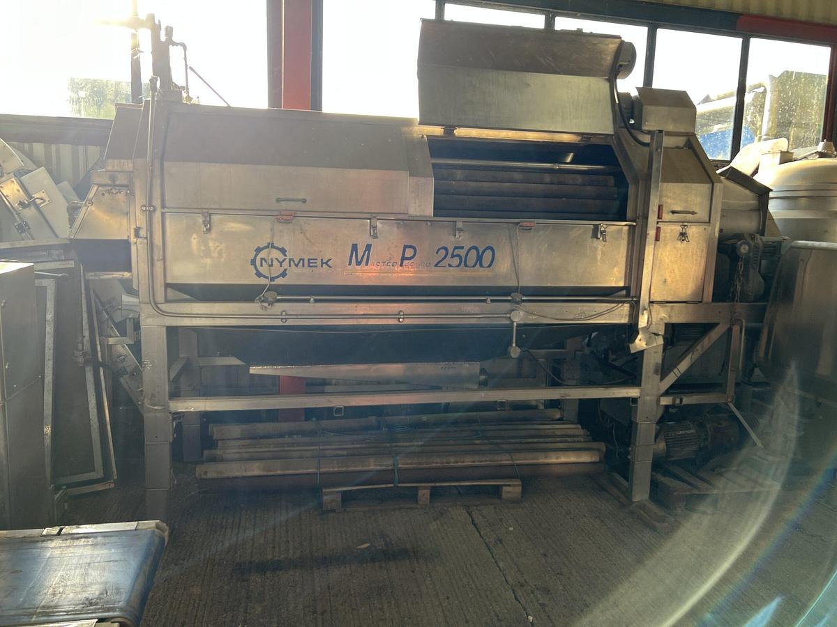 Used Nymek Master Peeler 2500