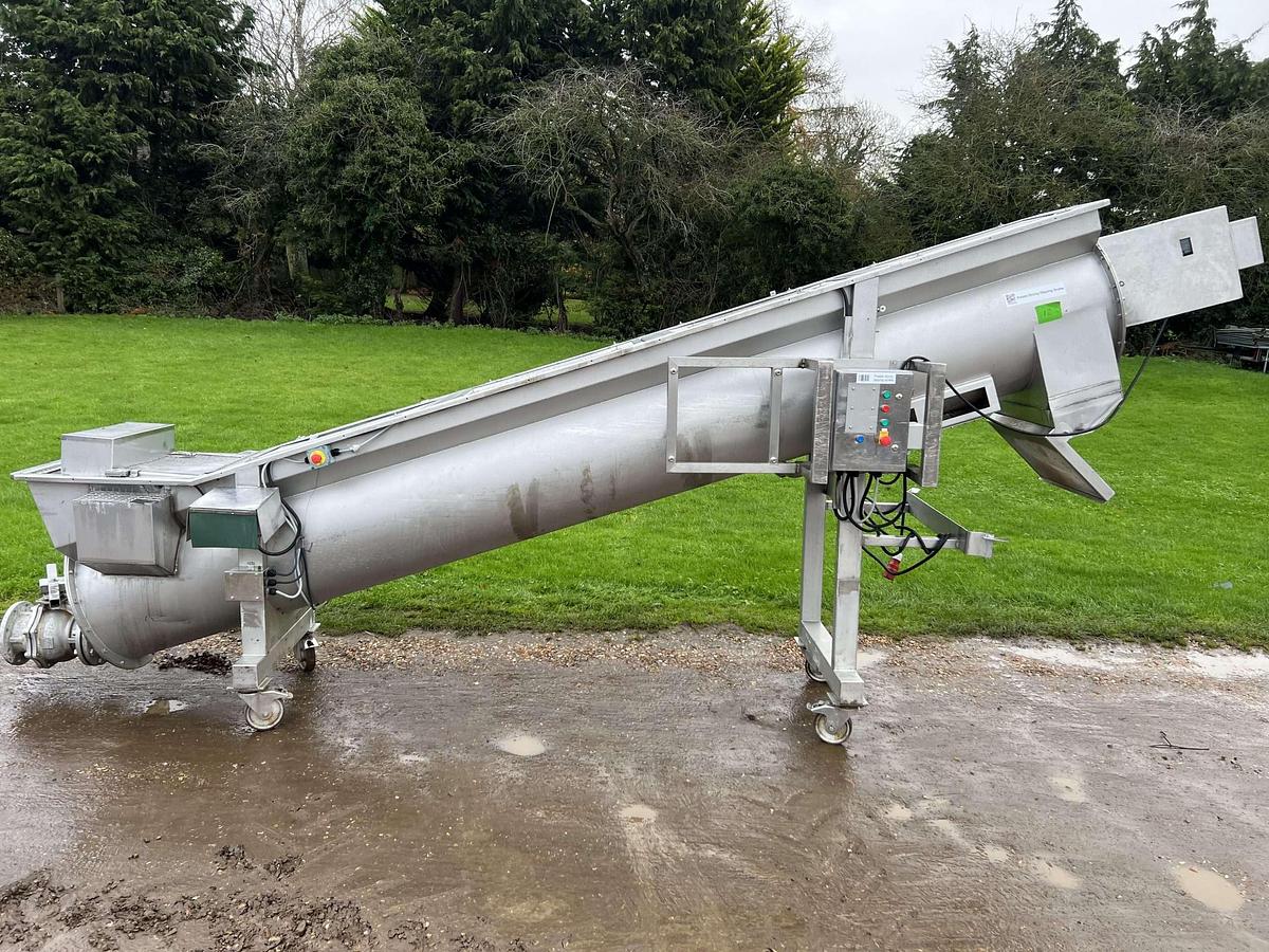 Used Used Stainless Steel Auger