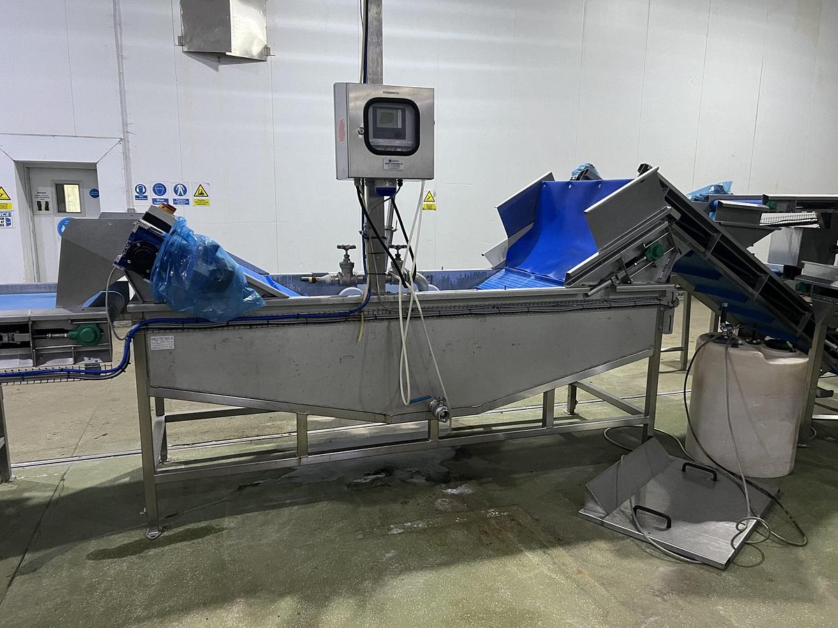 Used Continuous Potato Peeling Line