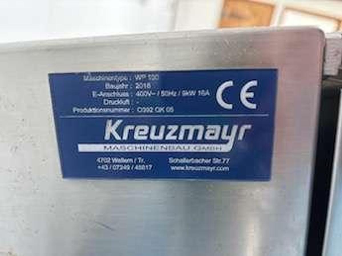Used Used Kreuzmaur WP100 Bath Pasteuriser