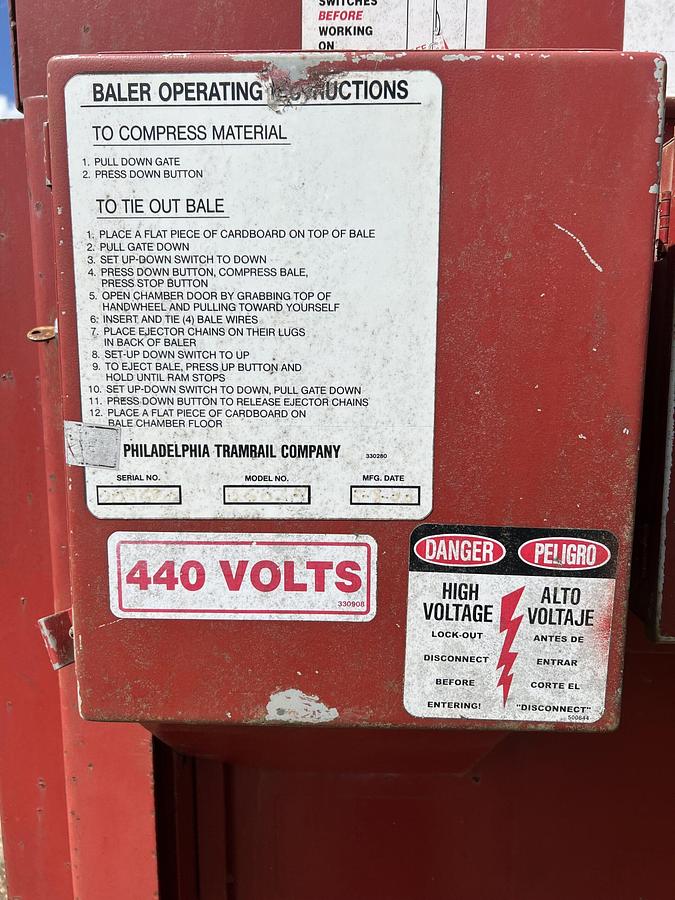 Used Used Cardboard Compactor