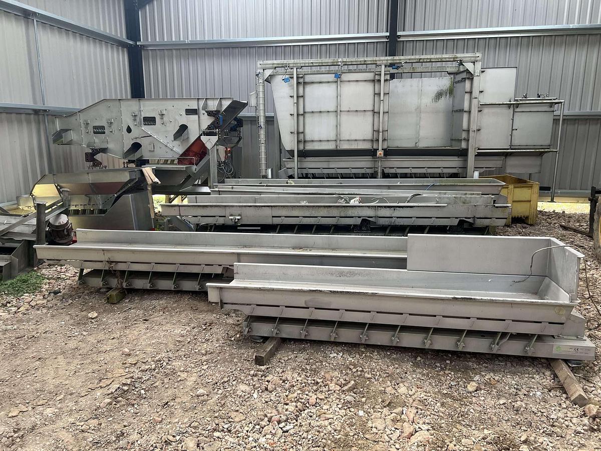 Used Cox and Plant Vibratory Conveyors