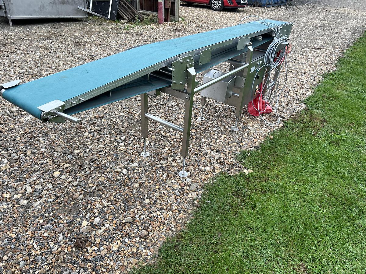 Used Flat belt Conveyor