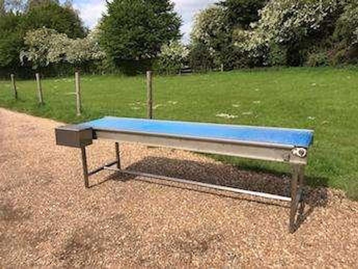 Used Used Flat Bed Conveyor