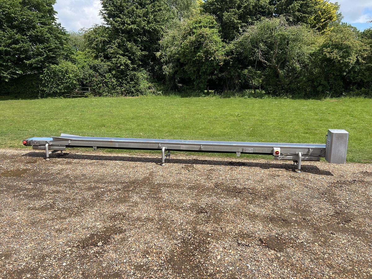 Used Narrow Flat Belt Conveyor